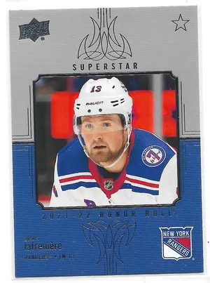 2021-22 Upper Deck Honor Roll #HR-83 Alexis Lafreniere