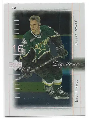2000-01 Upper Deck Dignitaries #D4 Brett Hull