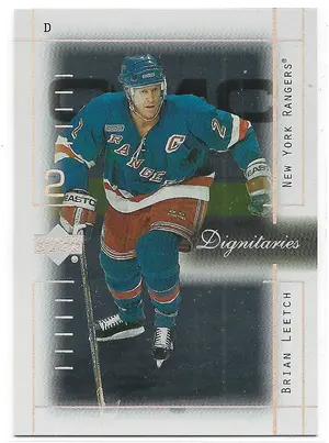 2000-01 Upper Deck Dignitaries #D8 Brian Leetch