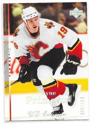 2007-08 Upper Deck UD Exclusives #52 Wayne Primeau (098/100)