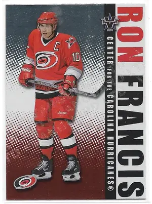 2002-03 Vanguard LTD #18 Ron Francis (110/450)