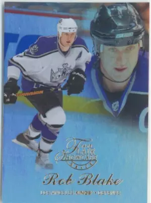 2014-15 FLEER SHOWCASE - ROB BLAKE #48 FLAIR SHOWCASE