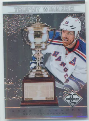 2012-13 LIMITED - BRAD RICHARDS #TW-35 TROPHY WINNERS 144/199