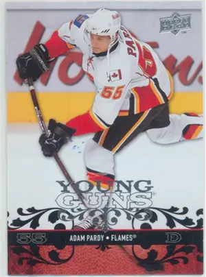 2008-09 UPPER DECK - ADAM PARDY #203 YOUNG GUNS