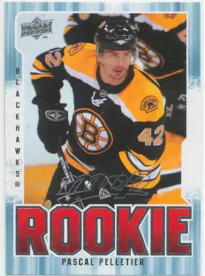 2008-09 MVP - PASCAL PELLETIER #314 ROOKIE