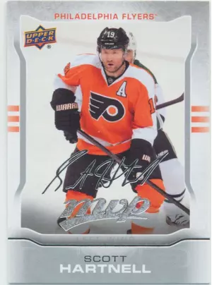 2014-15 MVP - SCOTT HARTNELL #168 SILVER SCRIPT