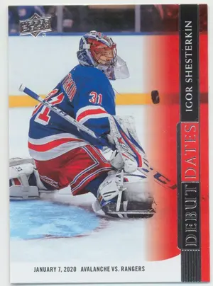 2020-21 UPPER DECK - IGOR SHESTERKIN #DD-3 DEBUT DATES