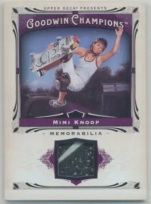 2013 Goodwin Champions - MImi Knoop Memorabilia #M-MK