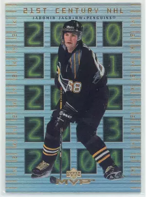 1999-00 MVP - JAROMIR JAGR #21ST-6 21ST CENTURY NHL
