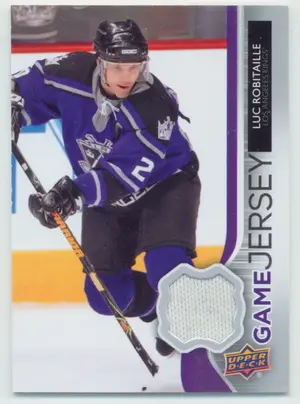 2014-15 UPPER DECK - LUC ROBITAILLE #GJ-LR GAME JERSEY