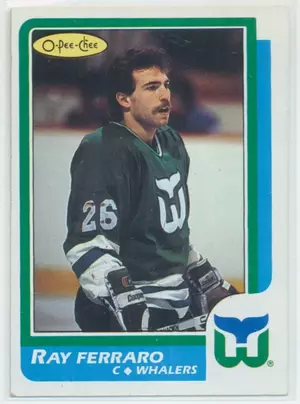 1986-87 O-PEE-CHEE - RAY FERRARO #160 RC⚠️