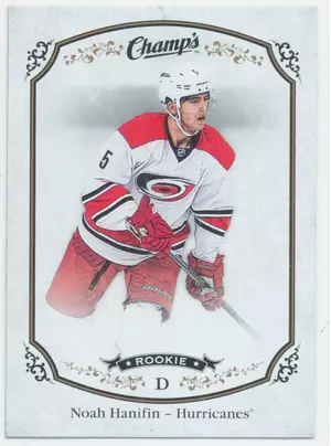 2015-16 CHAMP'S - NOAH HANIFIN #262 ROOKIE SP!