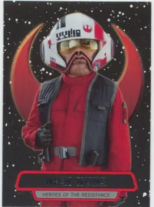 2016 Star Wars The Force Awakens - Niien Nunb Heroes of the Resistance #8