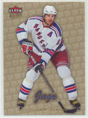2006-07 FLEER ULTRA - JAROMIR JAGR #129 GOLD MEDALLION