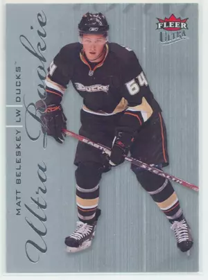 2009-10 FLEER ULTRA - MATT BELESKEY #229 ROOKIE