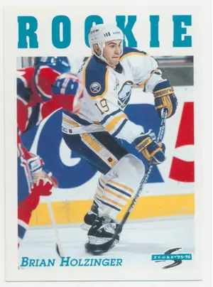 1995-96 SCORE - BRIAN HOLZINGER #310 ROOKIE