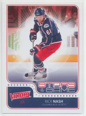 2011-12 VICTORY - RICK NASH #SOG-RN STARS OF THE GAME