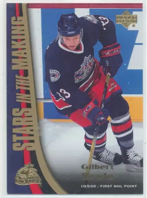 2005-06 UPPER DECK - GILBERT BRULE #SM11 STARS IN THE MAKING