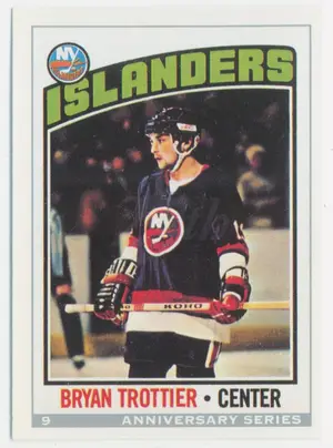 1992-93 O-PEE-CHEE - BRYAN TROTTIER #9 ANNIVERSARY SERIES