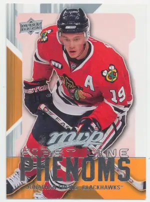 2008-09 MVP - JONATHAN TOEWS #FL5 FIRST LINE PHENOMS