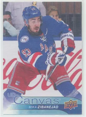 2016-17 UPPER DECK - MIKA ZIBANEJAD #C177 UD CANVAS