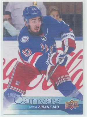 2016-17 UPPER DECK - MIKA ZIBANEJAD #C177 UD CANVAS