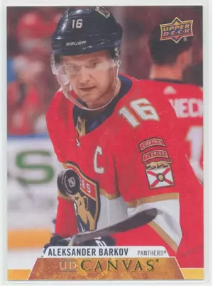 2020-21 UPPER DECK - ALEKSANDER BARKOV #C157 UD CANVAS