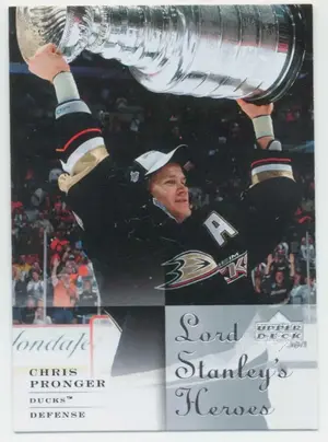 2007-08 UPPER DECK - CHRIS PRONGER #LSH3 LORD STANLEY'S HEROES