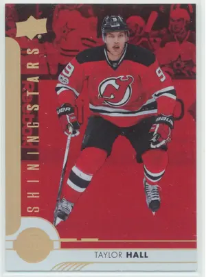 2017-18 UPPER DECK - TAYLOR HALL #SSL-2 SHINING STARS RED