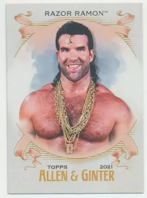2021 Topps Heritage WWE - Razor Ramon #AG-16 Allen & Ginter