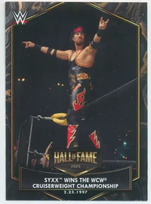 2021 Topps WWE - Syxx #HOF-7 Hall of Fame