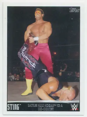 2015 Topps WWE - Sting #26 Wal-Mart Exclusive Sting Tribute