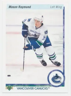 2010-11 UPPER DECK - MASON RAYMOND #12 20TH ANNIVERSARY