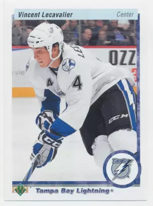 2010-11 UPPER DECK - VINCENT LECAVALIER #425 20TH ANNIVERSARY