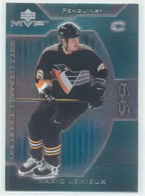 2001-02 MVP - MARIO LEMIEUX #VC5 VALUABLE COMMODITIES