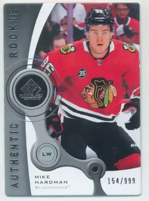 2021-22 SP GAME USED - MIKE HARDMAN #R-26 2005-06 RETRO ROOKIES 154/999