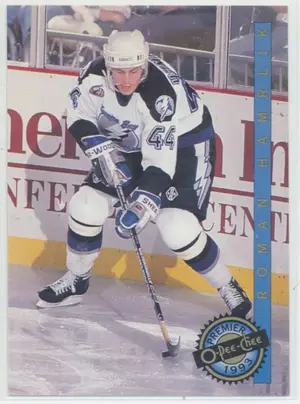 1992-93 O-PEE-CHEE - ROMAN HAMRLIK #2 TOP ROOKIES