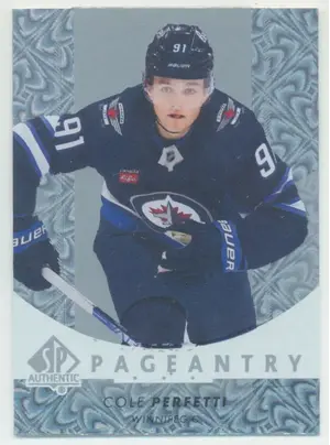 2022-23 SP AUTHENTIC - COLE PERFETTI #P-35 PAGEANTRY