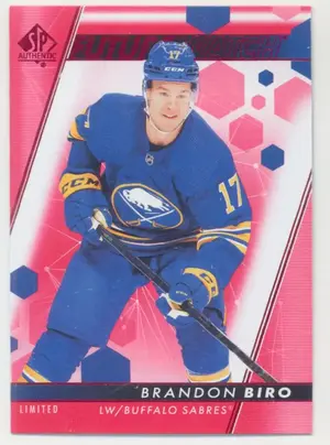 2022-23 SP AUTHENTIC - BRANDON BIRO #177 FUTURE WATCH LIMITED RED