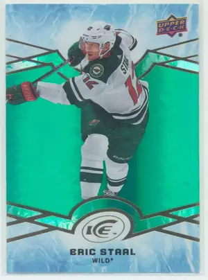 2018-19 UPPER DECK ICE - ERIC STAAL #9 GREEN PARALLEL