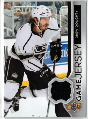 2014-15 UD Drew Doughty GU Jersey Los Angeles Kings