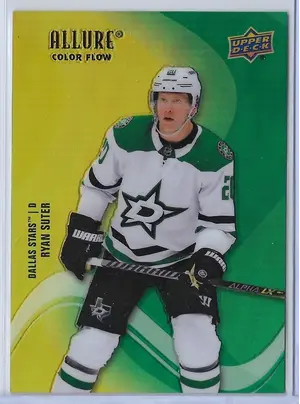 2022-23 Allure Color Flow Yellow-Green #SF-16 Ryan Suter