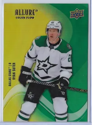 2022-23 Allure Color Flow Yellow-Green #SF-16 Ryan Suter