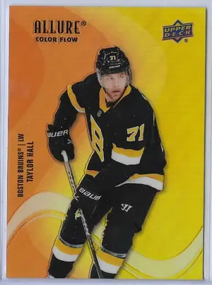 2022-23 Allure Color Flow Orange-Yellow #SF-100 Taylor Hall