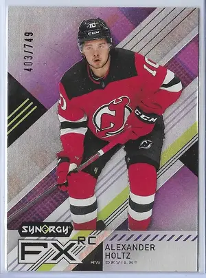 2021-22 Synergy FX #FXR-AH Alexander Holtz (403/749)