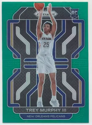 2021-22 Panini Prizm - Trey Murphy #288 Green Prizm Parallel