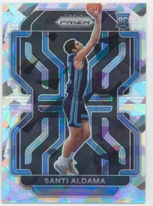 2021-22 Panini Prizm - Santi Aldama #276 Ice Prizm Parallel