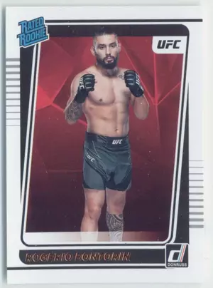 2022 Panini Donruss UFC - Rogerio Bontorin #204 Rated Rookie
