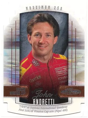 2000 Maxximum Die-Cuts #17 John Andretti (150/250)