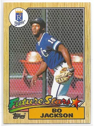 1987 Topps #170 Bo Jackson RC